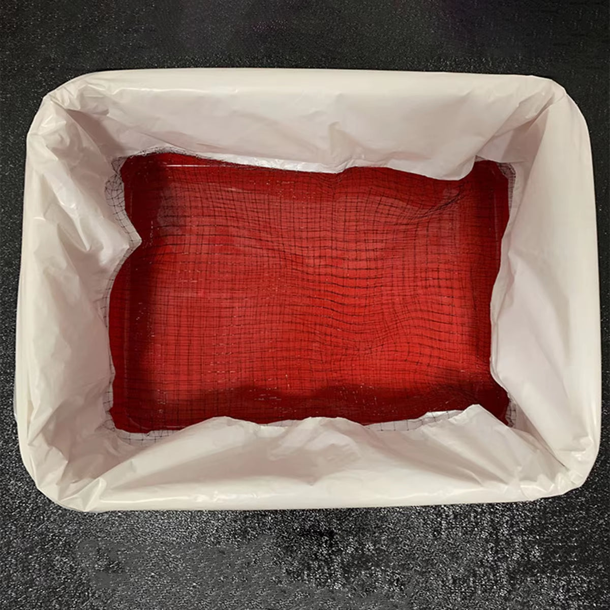 10Pcs Cat Litter Tray Liners Drawstring Cat Litter Tray Bags with Filter Net Reusable Cat Waste Filter Net Cat Pets Cleaning