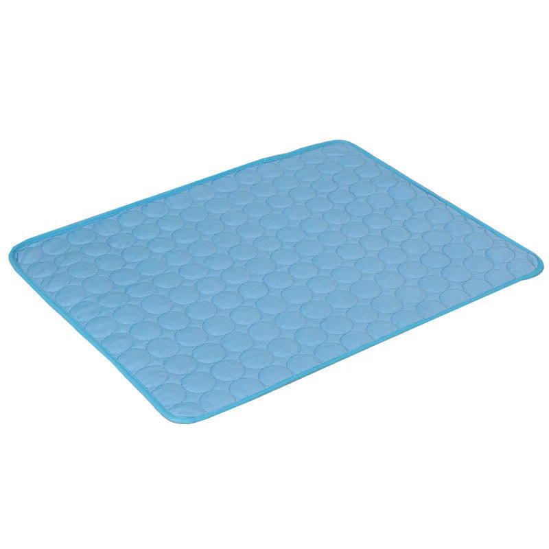 Summer Cool Comfort Pet Pad - Ice Silk Cooling Nest for Dogs and Cats